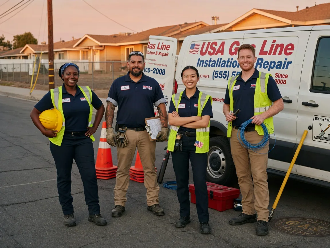Gas Line Installation company in Savannah, GA